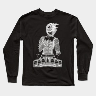 Rialto Bridge (Black version) Long Sleeve T-Shirt